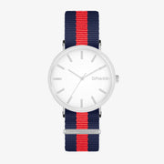 Montecarlo Gunmetal Blue / Red