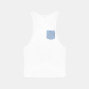 Tank Pocket White