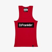 Black / Red Rec Tank Tee