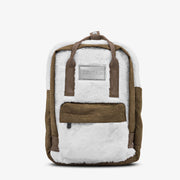 Abby Backpack Fur White / Camel