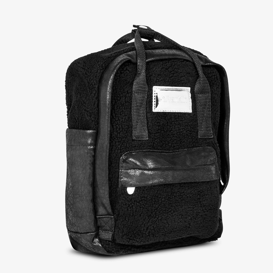 Abby Backpack Fleece Black / Black