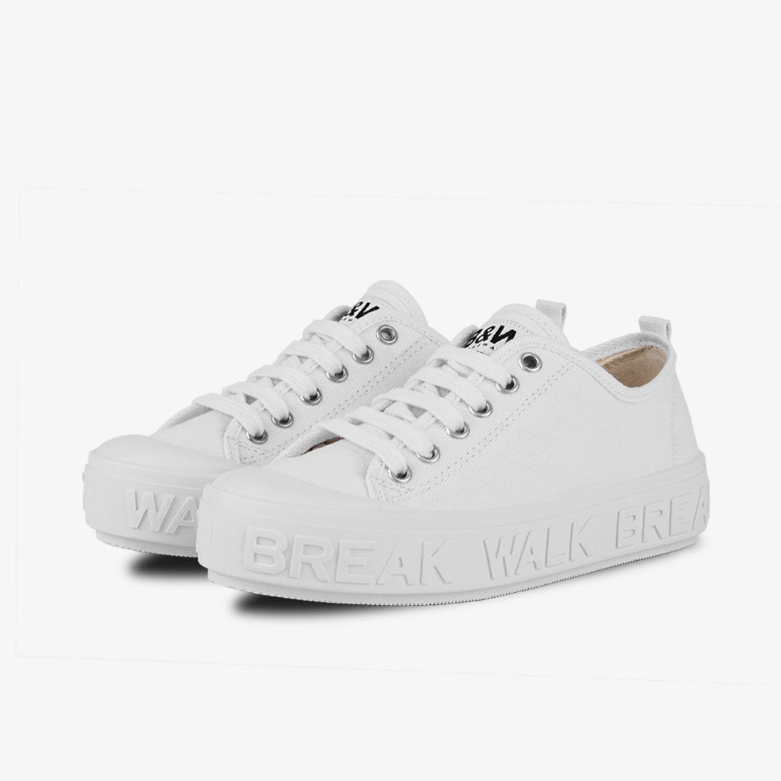 Sneaker Wicker White