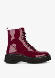 Gumme Track Patent Burgundy