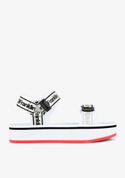 Hawaii Eva Sandal White
