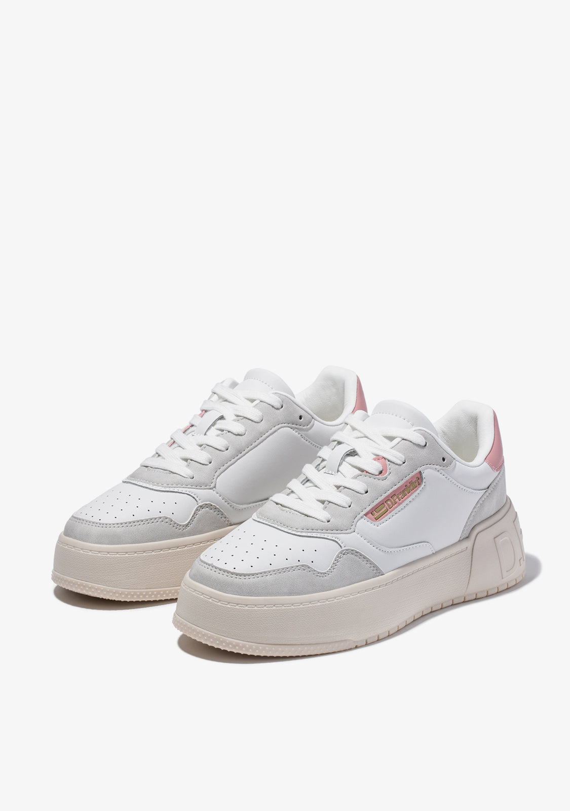 Court Basic White / Pink